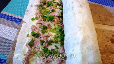 рулет мимоза