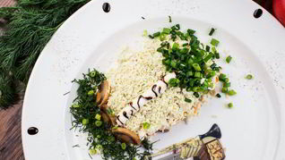 Салат Мимоза Береза