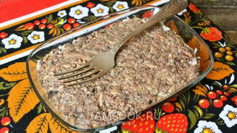 салат мимоза без картошки и моркови