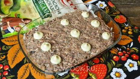 салат мимоза без картошки и моркови