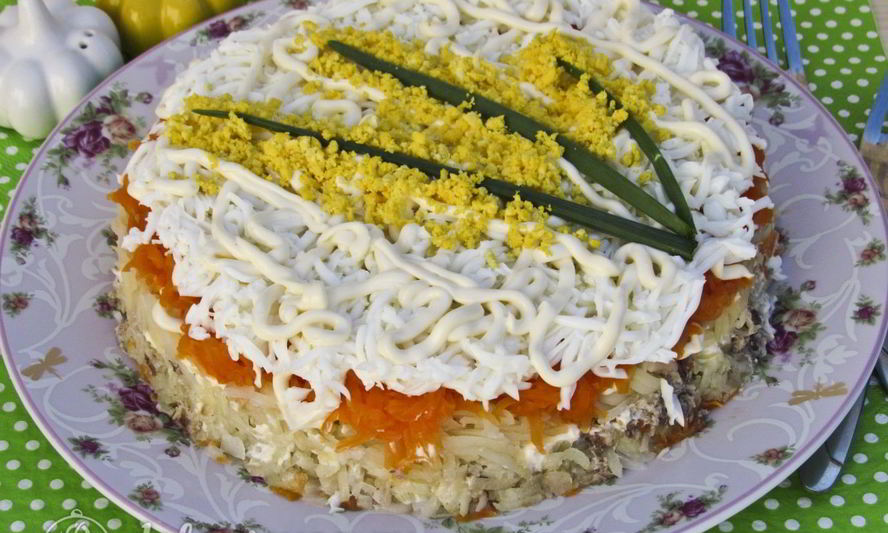 Рецепт салат мимоза классический