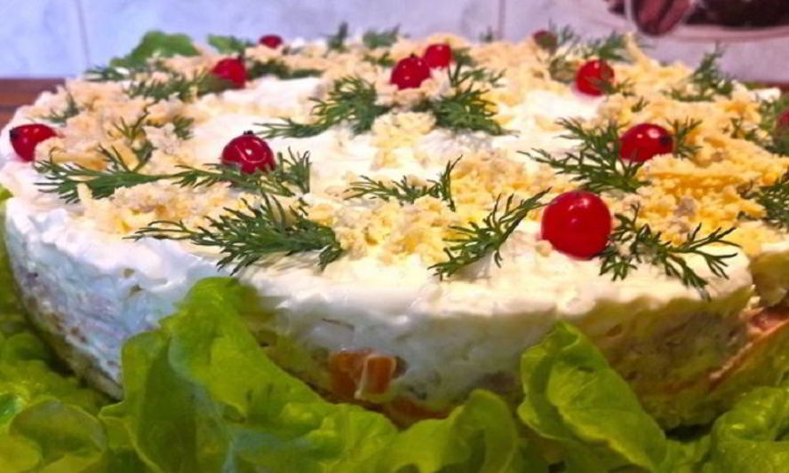 Рецепт салат мимоза с тунцом