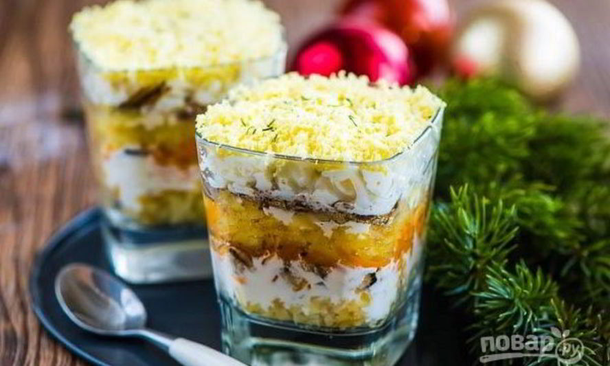 Рецепт салат мимоза со шпротами