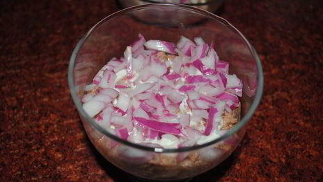 салат моя мимоза