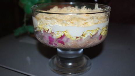 салат моя мимоза