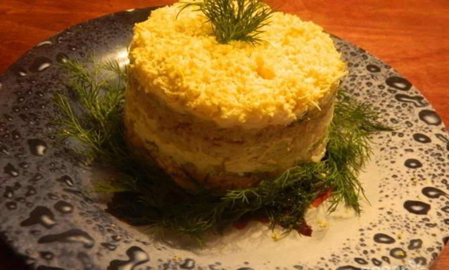 Рецепт салат немимозная мимоза