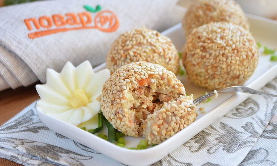 Рецепт салатные шарики мимоза