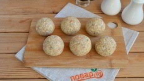 салатные шарики мимоза