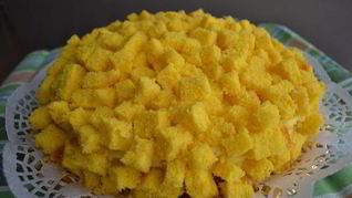 Торт мимоза