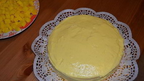 торт мимоза