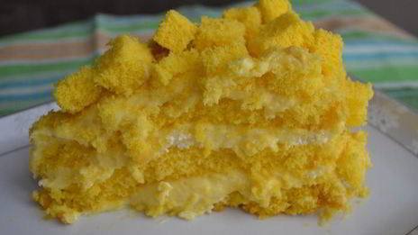 торт мимоза