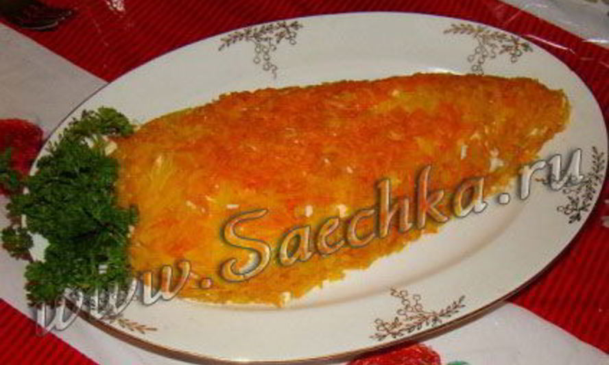 Рецепт салат морковка