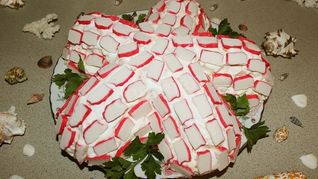 Салат Морская звезда