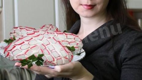 салат морская звезда