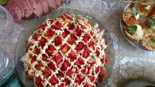 Салат мясной