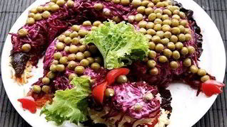 Салат Новогодний дракон