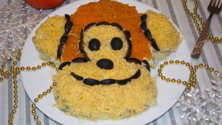 Салат Обезьяна