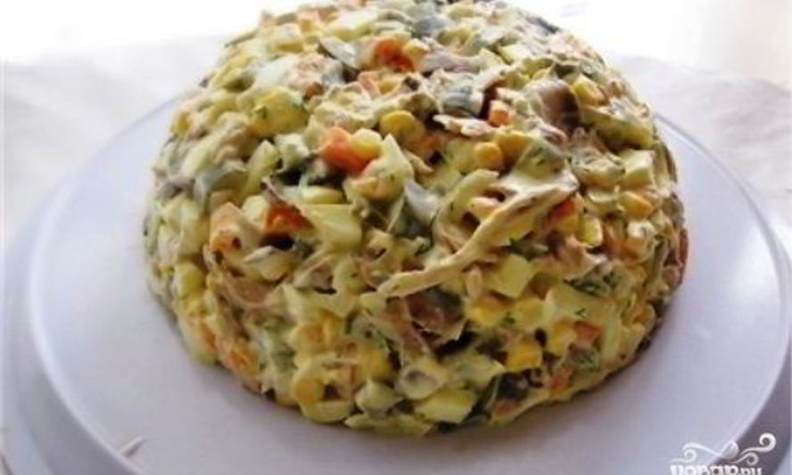 Рецепт салат осенний