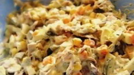 салат осенний