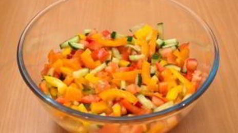 салат овощной