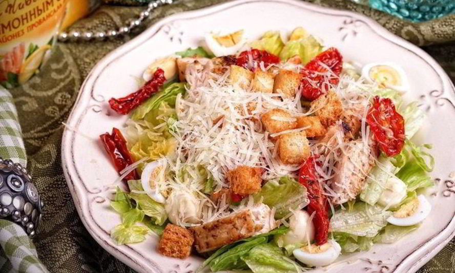 Рецепт салат памяти цезаря