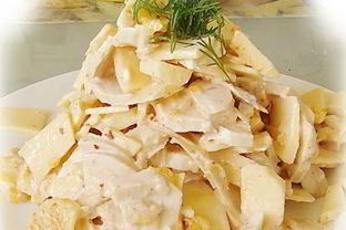 Салат по-кубински из курицы