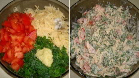 голубцы под шубой