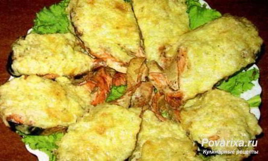 Рецепт горбуша, запеченная под шубой