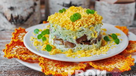 грибы под шубой