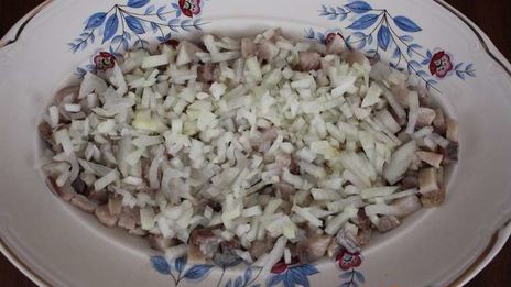 классический салат сельдь под шубой