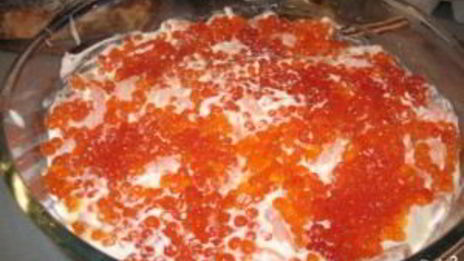 креветки под шубой