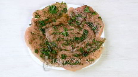 куриная грудка под шубой в духовке