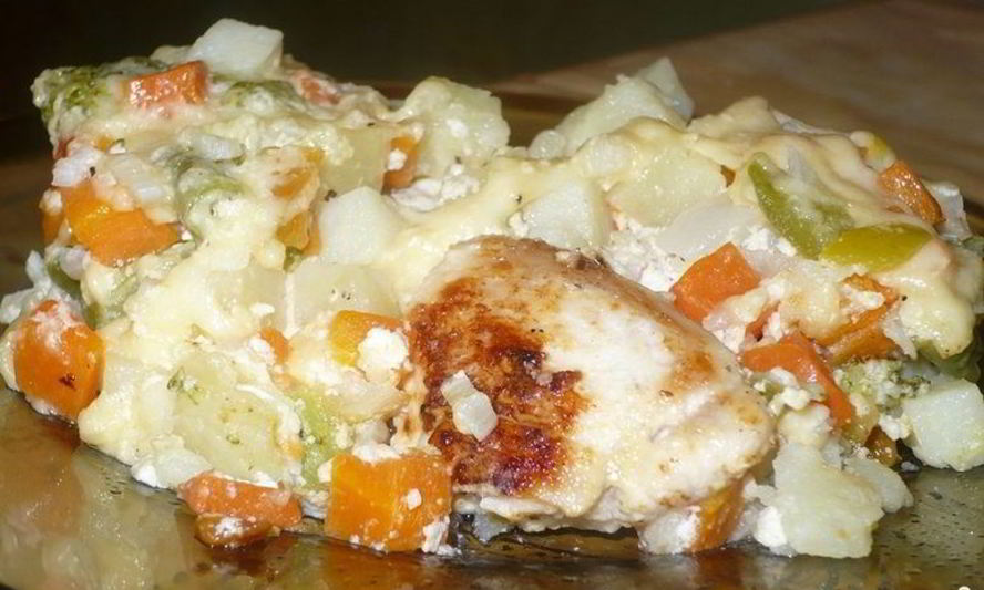 Рецепт курица под шубой в мультиварке