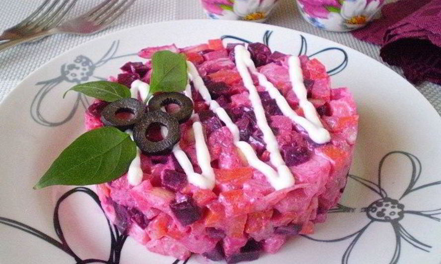 Рецепт ленивая селедка под шубой