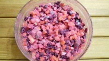 ленивая селедка под шубой