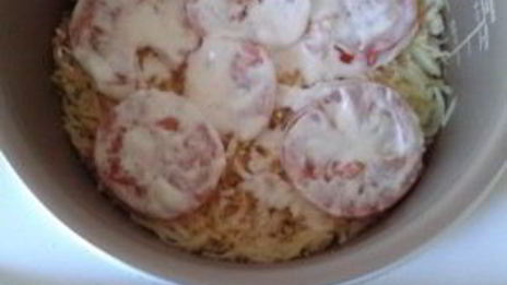 мясо под шубой в мультиварке