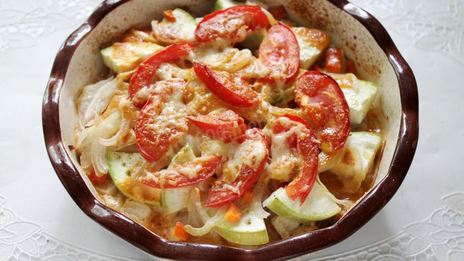 мясо свинина под шубой в духовке