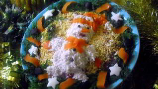 Новогодняя сельдь под шубой