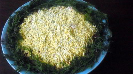 новогодняя сельдь под шубой