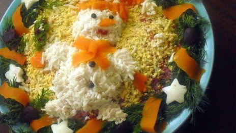 новогодняя сельдь под шубой