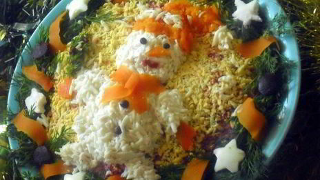 новогодняя сельдь под шубой