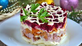 Петушок под шубой