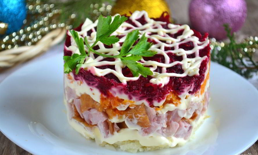 Рецепт петушок под шубой