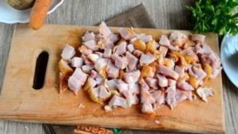 петушок под шубой