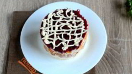 петушок под шубой