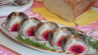 Роллы Сельдь под шубой по-домашнему