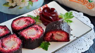 Роллы Селедка под шубой