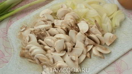 салат грибы под шубой