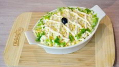 салат кальмары под шубой