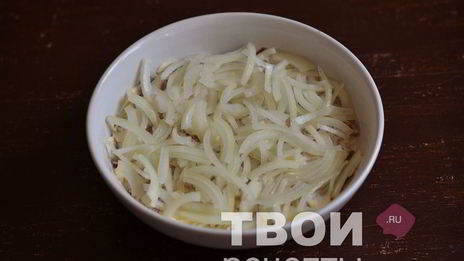 салат мясо под шубой